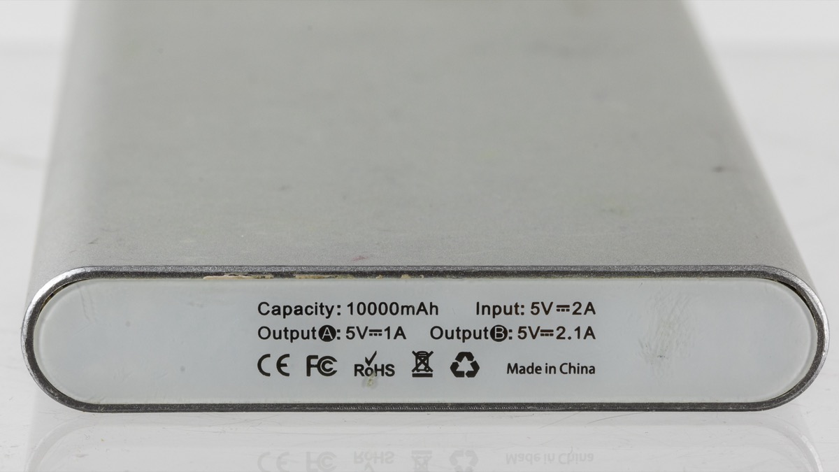 Powerbank Anker USB-C close-up